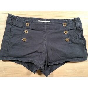 Sound‎ & Matter Navy Blue Sailor Shorts Anchor Buttons Nautical Size 5